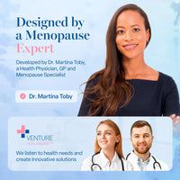 Esme Menopause Supplements Perimenopause Supplements 1 Month Supply - Daily Support for The Early Stage of Menopause – 60 Capsules - Includes Ashwagandha, Vitamins and Red Clover