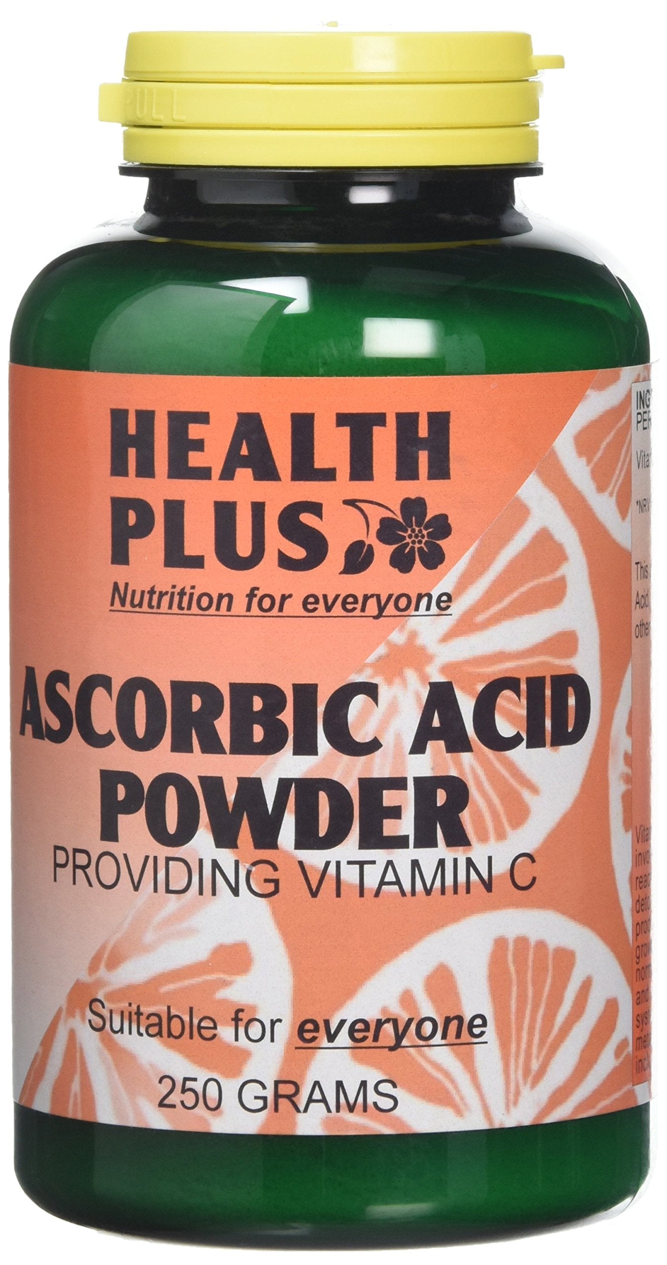 Health Plus Ascorbic Acid Powder Vitamin C Supplement - 250g