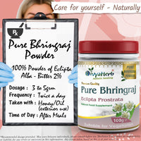DivyaHerb Pure Bhringraj Powder