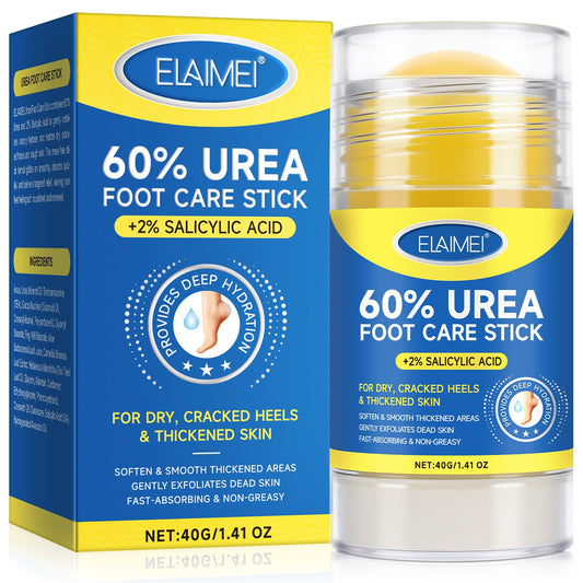 Generic Urea Foot Cream with Salicylic Acid – Heel Stick for Cracked Feet, Repairs Dry Rough Heels Fast, Intensive Moisturizer for Dead Skin, Hydrating Heel Balm with Urea for Smooth -Looking Feet