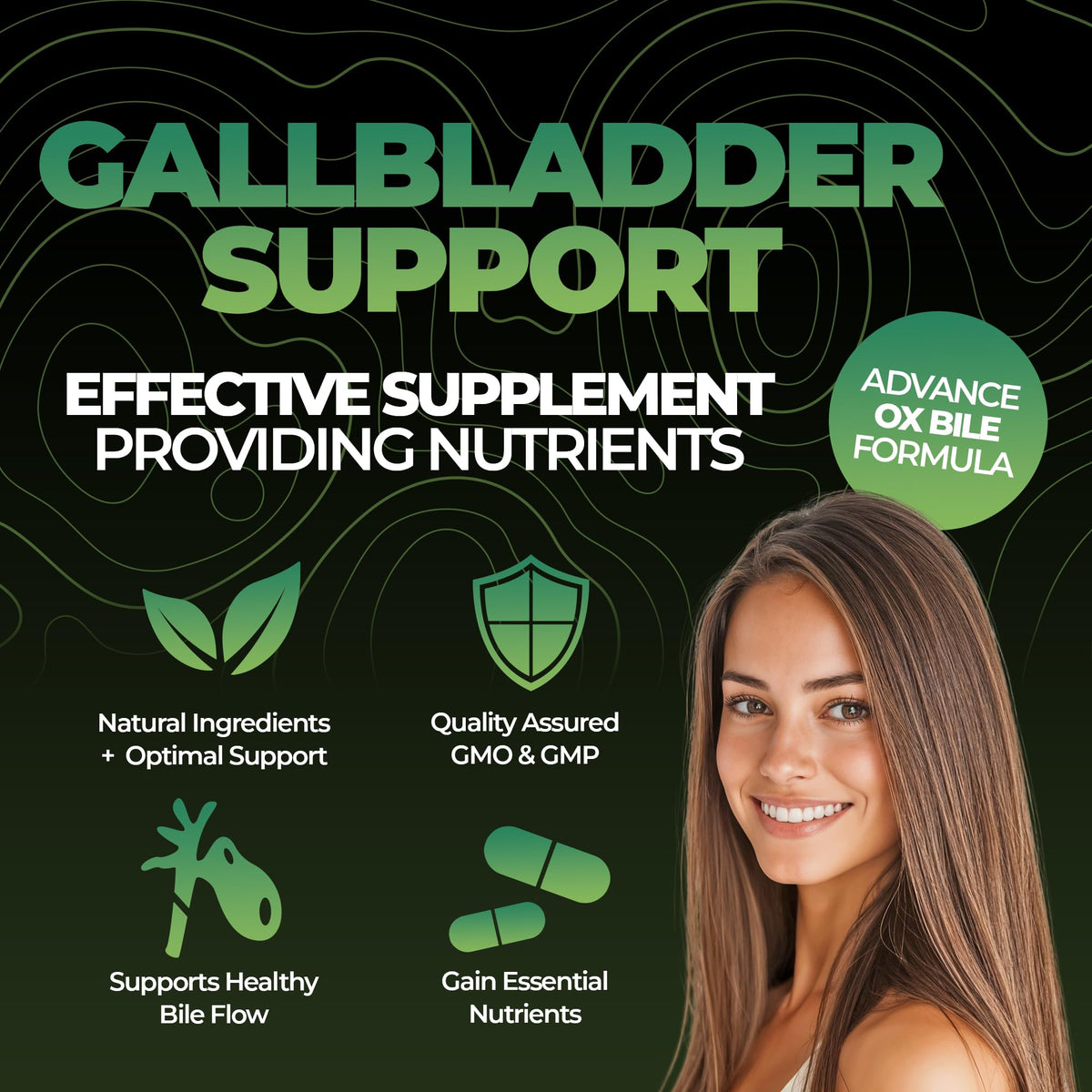 Nutrality Ox Bile Supplements UK | Gallbladder Support & Liver Detox | Bile Salts for Gallbladder | Digestive Aid for No Gallbladder | 30-Day Supply | 60 Capsules