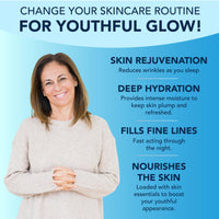 Reverse Life - Lifting Eye Cream for Wrinkles - Eye Cream for Dark Circles and Puffy Eyes with Lifting and Filling Properties - Hyaluronic Acid, Coconut Extract & Vitamin C - 30ml