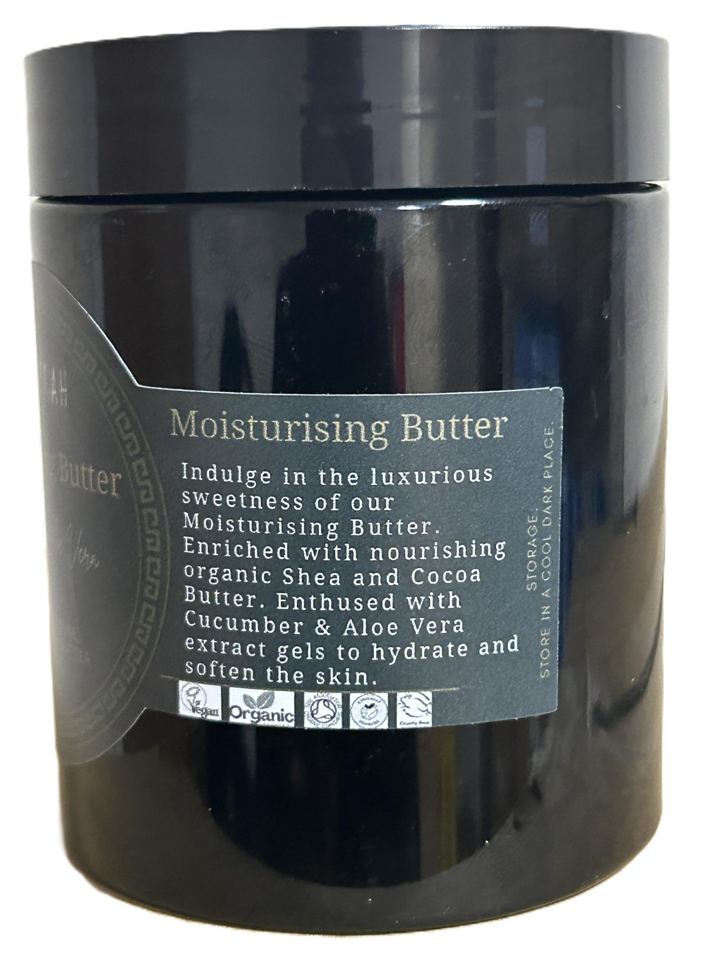 IMZTRADZ Savannah Moisturising Butter with Cucumber & Aloe Vera, Organic Shea & Cocoa Butter, 220g
