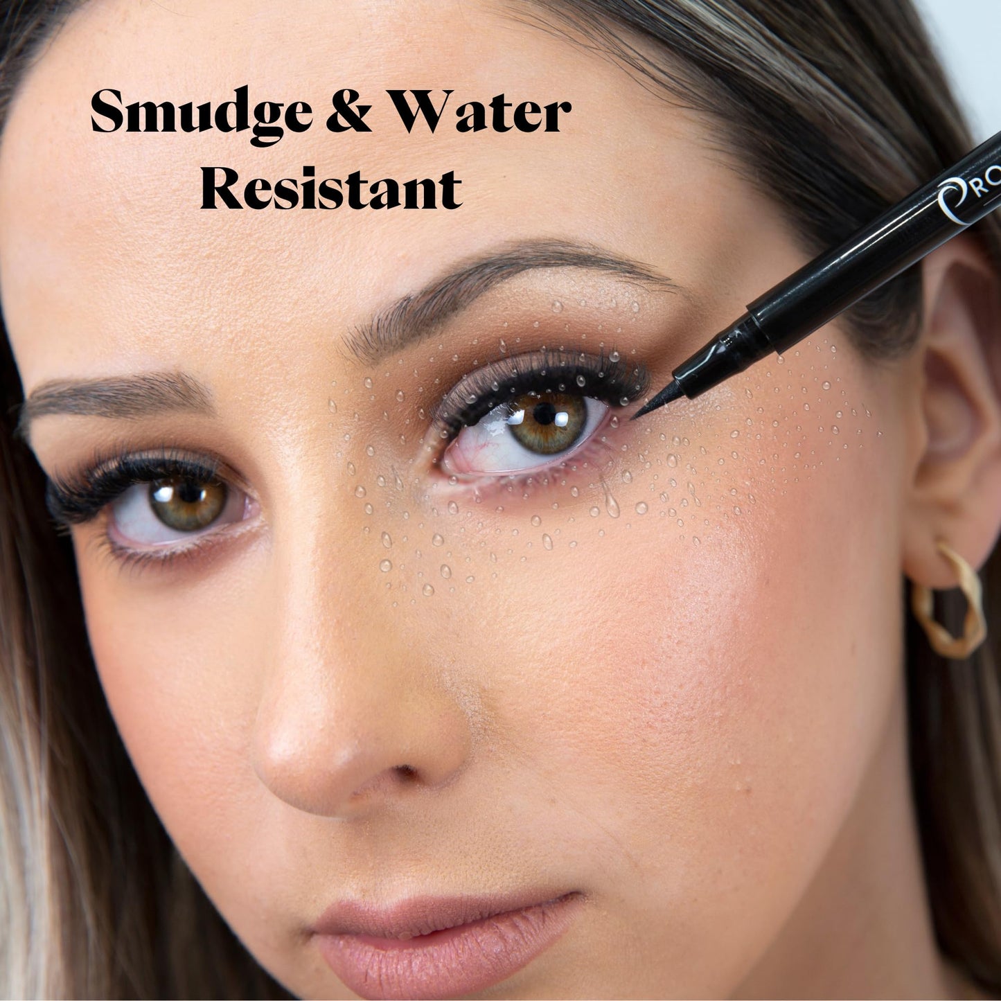 PROLONG LASH Prolong Lash Oil-Free Black Eyeliner Pen | Safe for Eyelash Extensions | Water Resistant, Vegan, Paraben & Sulphate Free - 1ml
