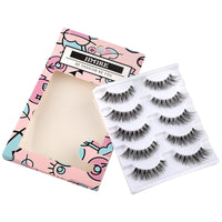 JIMIRE False Eyelashes Multipack Natural 110 Eyelashes