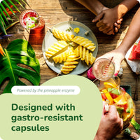 Vegavero Bromelain 650 mg | High Strength - 2500 GDU/g | Gastro-Resistant DrCaps | NO Additives, Lab-Tested | Pure Pineapple Enzyme | 120 Capsules | Vegan
