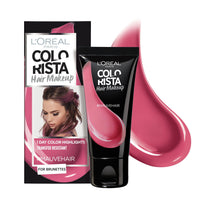L'Oreal Paris Colorista Hair Makeup Temporary Brunette Hair Colour, Mauve Purple