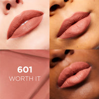 L'Oreal Paris Liquid Lipstick, Infallible Matte Resistance, Ultra-lightweight long wear formula, Transfer Resistant and Smudge Proof, Shade: 601 Worth It, 5ml