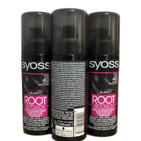 Schwarzkopf Syoss Root Retoucher, 120 ml, Black, Pack of 3