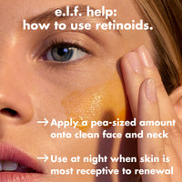 e.l.f. SKIN Youth Boosting Advanced Night Retinoid Serum, Anti-ageing Serum For Reducing Appearance of Fine Lines & Wrinkles, Vegan & Cruelty-Free