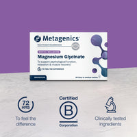 Metagenics Magnesium Glycinate - for Muscle Function & Energy - Easy to Swallow, Optimal Absorption & Digestion - 60 Coated Tablets