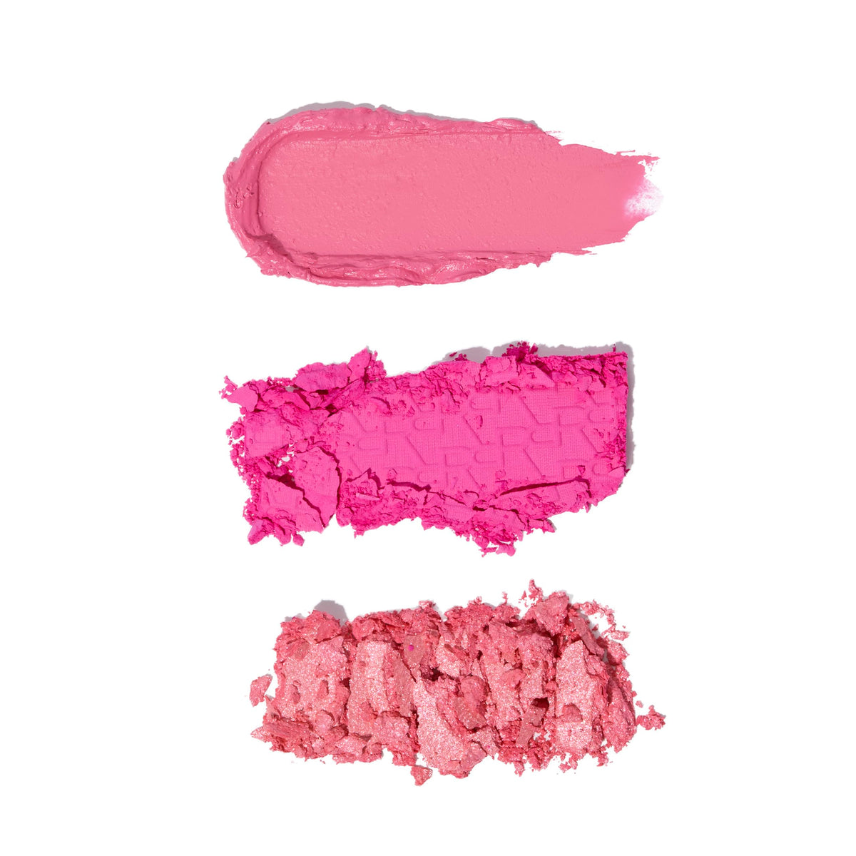 Revolution Beauty London Revolution, Blush Icon Palette, Cream & Pressed Powder Blusher, Highly Pigmented, Face Palette, Vegan & Cruelty-Free, 3 Shades, Hot Pink Flag