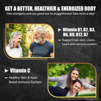 Generic Vitamin B-Complex Tablets, Ultra, 90 Tablets.