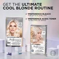 L'Oreal Paris Preference Le Blonding Hair Toner, Acidic Platinum Ice