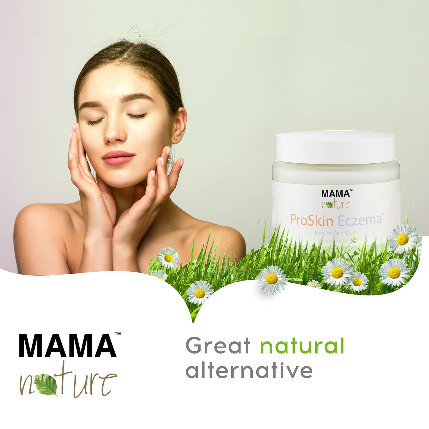Eczema Relief Natural Skin Cream - Mama Nature ProSkin Lotion - Natural Treatment. Helps Relieve Dermatitis and Dry Skin. Handmade. - 3.5 fl oz/100 ml