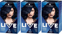 Schwarzkopf Live XXL Colour, Cosmic Blue Number 90 - Pack of 3 by Schwarzkopf & Henkel