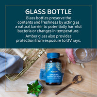 AYURVEDIQ WELLNESS Ayurvediq Wellness, 120 caps Ashwagandha Organic Capsules with Black Pepper Extract, Ayurveda Products, Herbal Supplements, Vitamins, Iron & Protein, Gluten Free, Dairy Free, Vegan