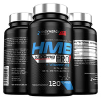 Insynergy Labs HMB Pro 1,000mg & Vitamin D (Superior Absorption Formula) 120 HMB Capsules, Muscle Growth Supplements, Muscle Strength & Repair HMB Supplement
