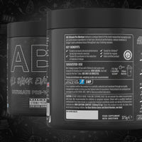 Applied Nutrition Bundle ABE Pre Workout 375g + JUG 2.5 LT Matt Black | All Black Everything Pre Workout Powder, Energy & Physical Performance with Creatine, Beta Alanine (Sour Gummy Bear)