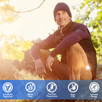 Active Iron Men | 30 Iron Capsules & 30 Multivitamin Tablets | Iron Supplement with Zinc, Vitamin C, D and High Dose B Vitamins | 1-Month Supply