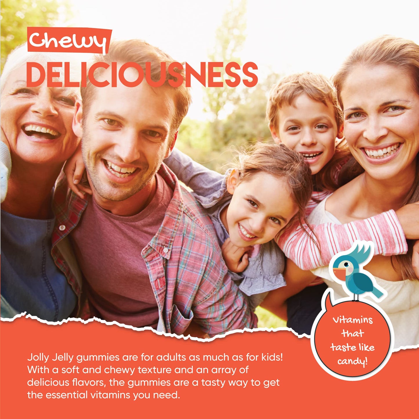 Kids Probiotics Tapioca Gummies - 5B CFU Bacillus Coagulans Live Bacterial Cultures Per Serving - Non-GMO, Halal, Age 4+, Strawberry Flavour - 60 Vegan Gummies.