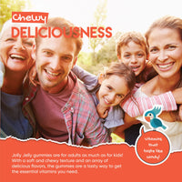 Kids Probiotics Tapioca Gummies - 5B CFU Bacillus Coagulans Live Bacterial Cultures Per Serving - Non-GMO, Halal, Age 4+, Strawberry Flavour - 60 Vegan Gummies.