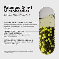 Wellbeing Nutrition Slow Multivitamin for Men 50+ 100% RDA of 16 Critical Vitamins & Minerals (60 Capsules)