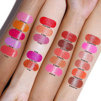 Oulac Warm Pink Lipstick - Moisture Shine Hydrating Lipstick & Tinted Lip Balm for Dry Lips, Medium Coverage Lip Colour | Juicy Look, Glossy Finish, Vegan, Cruelty-Free, First Love (07)
