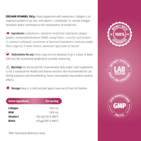 Nature's Finest by Nutrisslim Hair Vitamins Drink: Boost Hair Health with Biotin, Collagen, MSM Powder - Hair Care for Women Seeking Shiny, Strong, Thick Hair Growth - No Added Sugar, 1 Month Supply