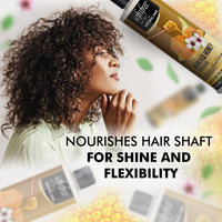 SNF Manuka Honey & Avocado, Sulfate-Free Hydrating Conditioner for Curls - Waves - Protective Styles 350ml
