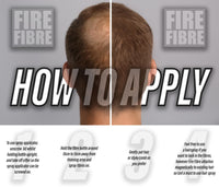 Fire Fibre FIRE FIBRE Hair Fibres for Thinning Hair Undetectable & Natural - 28g Bottle - Completely Conceals Hair Loss Instantly - Hair Thickener & Topper for Fine Hair for Men & (Medium Blonde)