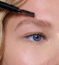 Mii Cosmetics Brow | Beautifying Brow Wand - 3-in-1 Precision Eyebrow Pencil | Fuller, Thicker and Defined Natural Looking Brows | Truly Medium