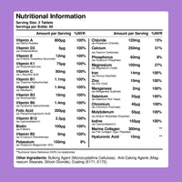 Brightcaps Women's Multivitamins and Minerals Enhanced with Collagen & Hyaluronic Acid - 27 Key Essential Ingredients | 60 Tablets | Gluten Free