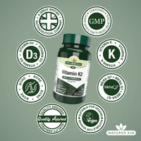 natures aid Natures Aid Vitamin K2 Capsules - Pack of 30