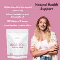 Freak Athletics Inositol (Myo-Inositol) Powder 300g | Premium Myo Inositol Powder - Supports Women with PCOS - Promotes Hormonal Balance & Normal Ovarian Function