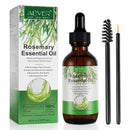 Organic Rosemary Oil for Hair Growth, 60mlAdvanced Organic Rosemary Oil for Skin & Hair Care, Eyelashs, Eyebrows, Face, Body Massage Oil, Hair Loss Treatment,Improves Blood Circulation (60ml)
