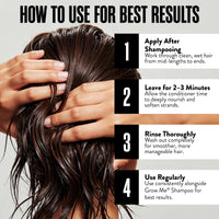 WATERMANS Watermans Hair Growth Conditioner - with Niacinamide, Shea Butter, and Rosemary - Suitable for All Hair Types Including Afro - Nourishing Treatment for Dry & Damaged Hair