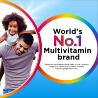 Centrum Multivitamins for Kids Bones & Teeth, Vitamins with 5 Essential Nutrients including Vitamin D, Mixed Berry Natural Fruit Flavour, 30 Multigummies (Packaging may vary)