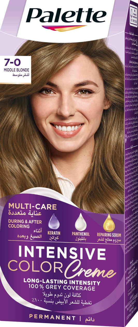 Palette Intensive Color Cream 7-0 Medium Blonde