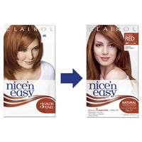 Clairol Nice'n Easy Permanent Hair Dye 110/6R Natural Light Auburn