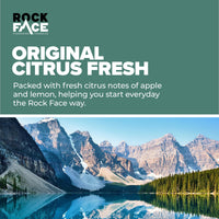 RockFace Rockface Exfoliating Face Scrub for Men 100ml | Everyday Face Scrub | Invigorates Tired Skin | Fresh Citrus | Smooth Skin