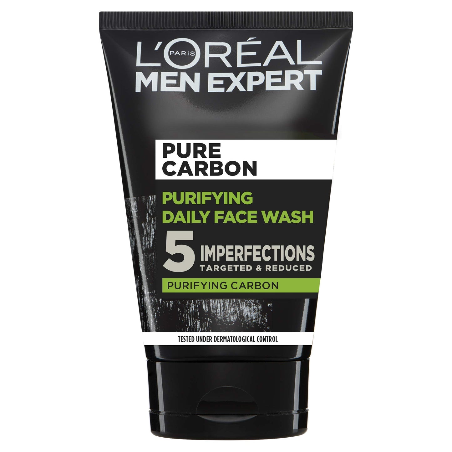 L’Oréal Paris men expert L'Oreal Paris Men Expert Face Wash Pure Charcoal, Glycerin, and Salicylic acid - Blackhead Cleanser for Men, 100 ml (Pack of 1)