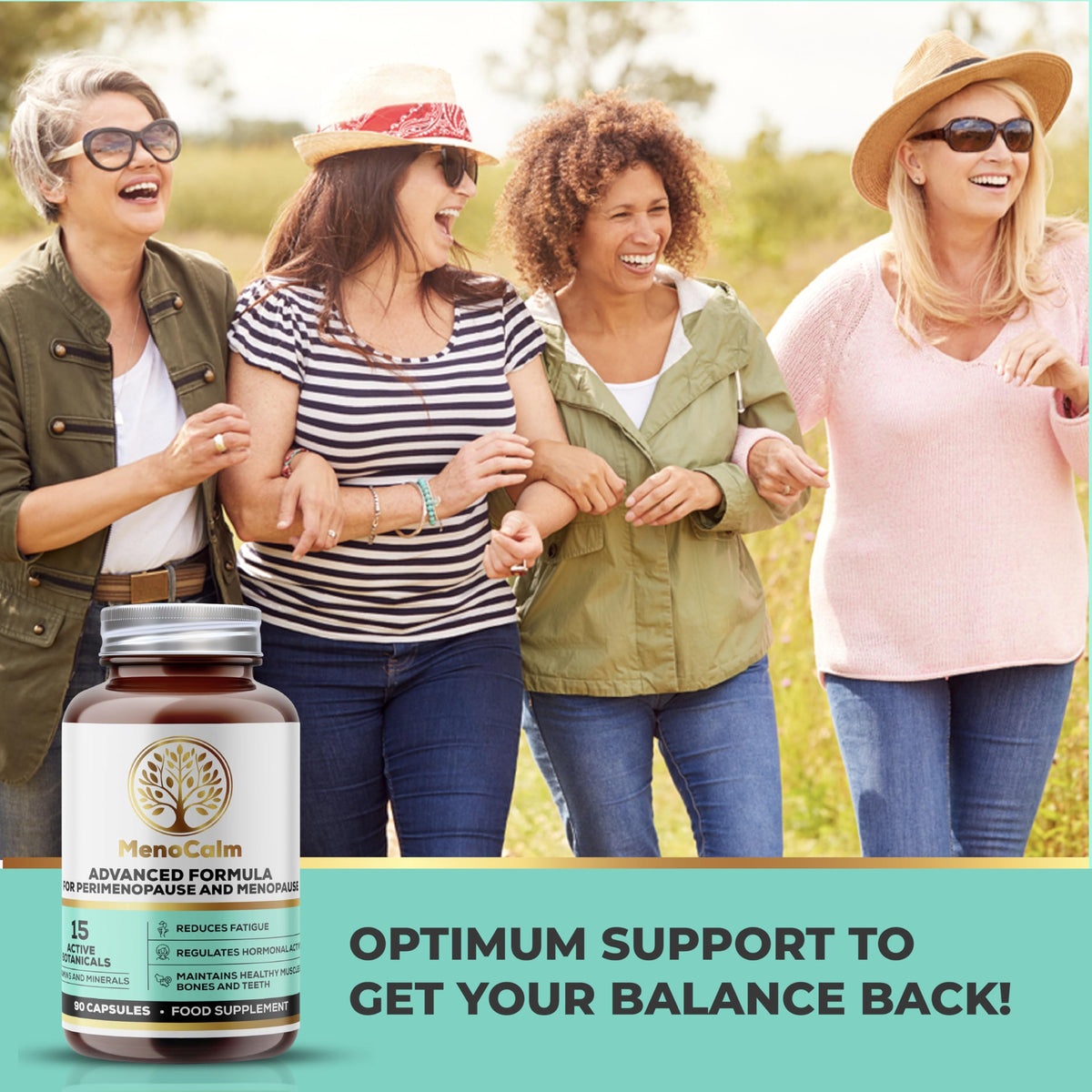 MenoCalm - Perimenopause and Menopause Supplement