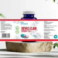 Hepatica Devil’s Claw 10:1 Extract – 5000mg Equivalent | 120 Vegan Capsules | High-Strength Joint & Anti-Inflammatory Support | Natural Aches & Mobility Relief Supplement | GMP & 3rd Party Lab Tested