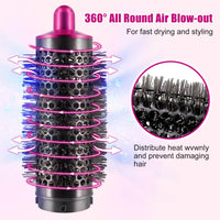Chuancheng Round Volumizing Brush for Dyson for Airwrap HS01/HS05 Attachment, Part No.969489-01 970750-01 for Limp Flat Hair
