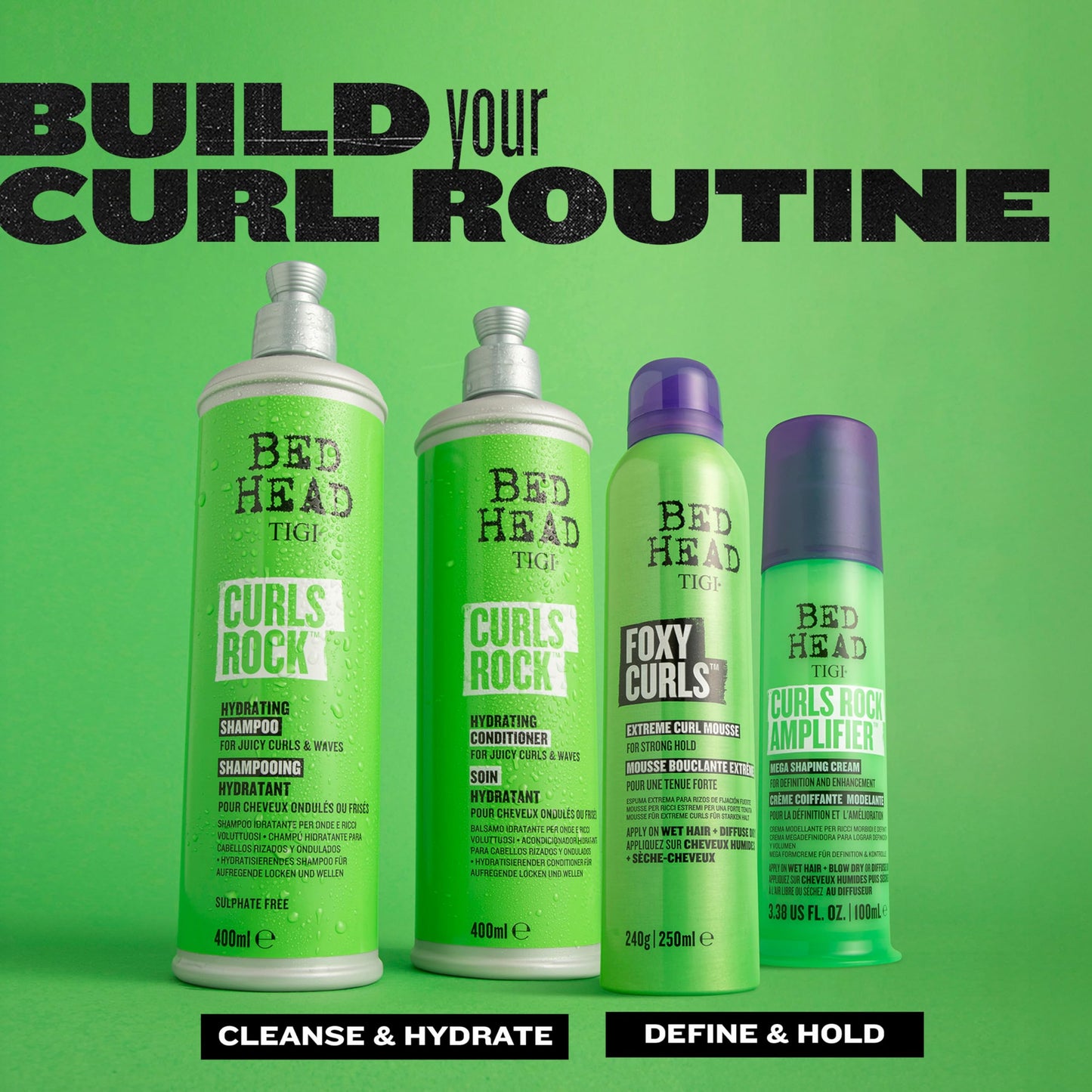 Bed Head by TIGI Curls Rock Hydrating Conditioner, 400ml