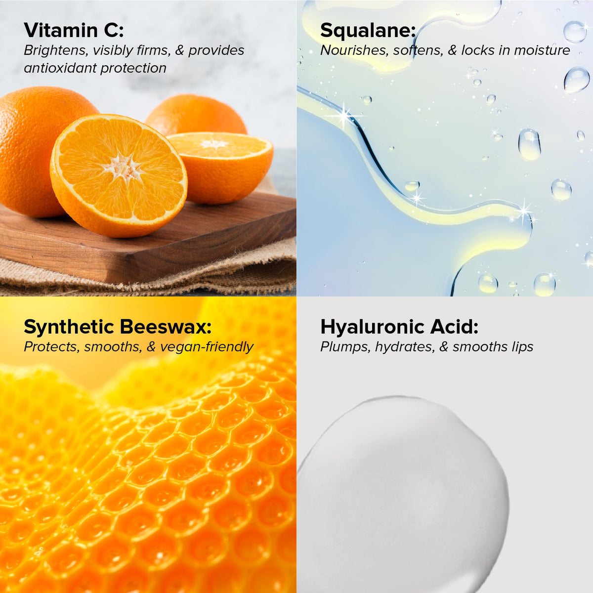 DRMTLGY C Balm: Antioxidant Lip Treatment Balm & Lip Oil with Supercharged Vitamin C FSA HSA Eligible, Hyaluronic Acid Serum for Deep Hydration, Smooths Lip Lines & Wrinkles, Plumps Dry, Chapped Lips