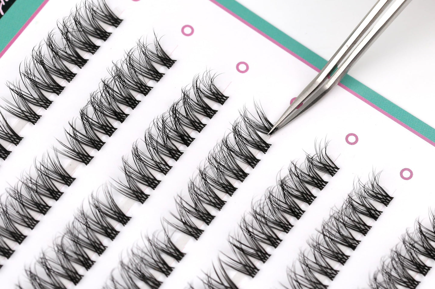 Onlyall Individual Eyelashes 3D Mink False Lashes Wispy EyeLash Fluffy 112 Pcs (11.5-16MM Pre-styled-Doll-7Pair) N06