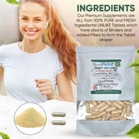 FoodPURA Pure Garlic Capsules Recommended Daily Strength 1000mg HACCP Certified, Manufactured in The UK by FoodPURA 1 Pack of 90 Capsules