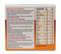 Forceval Soluble Junior 23 Vitamins and Minerals, Kid’s Multivitamin Drink, Including Vitamins C, D, B12, A and B6 to Help Support a Healthy Immune System, 30 effervescent Tablets